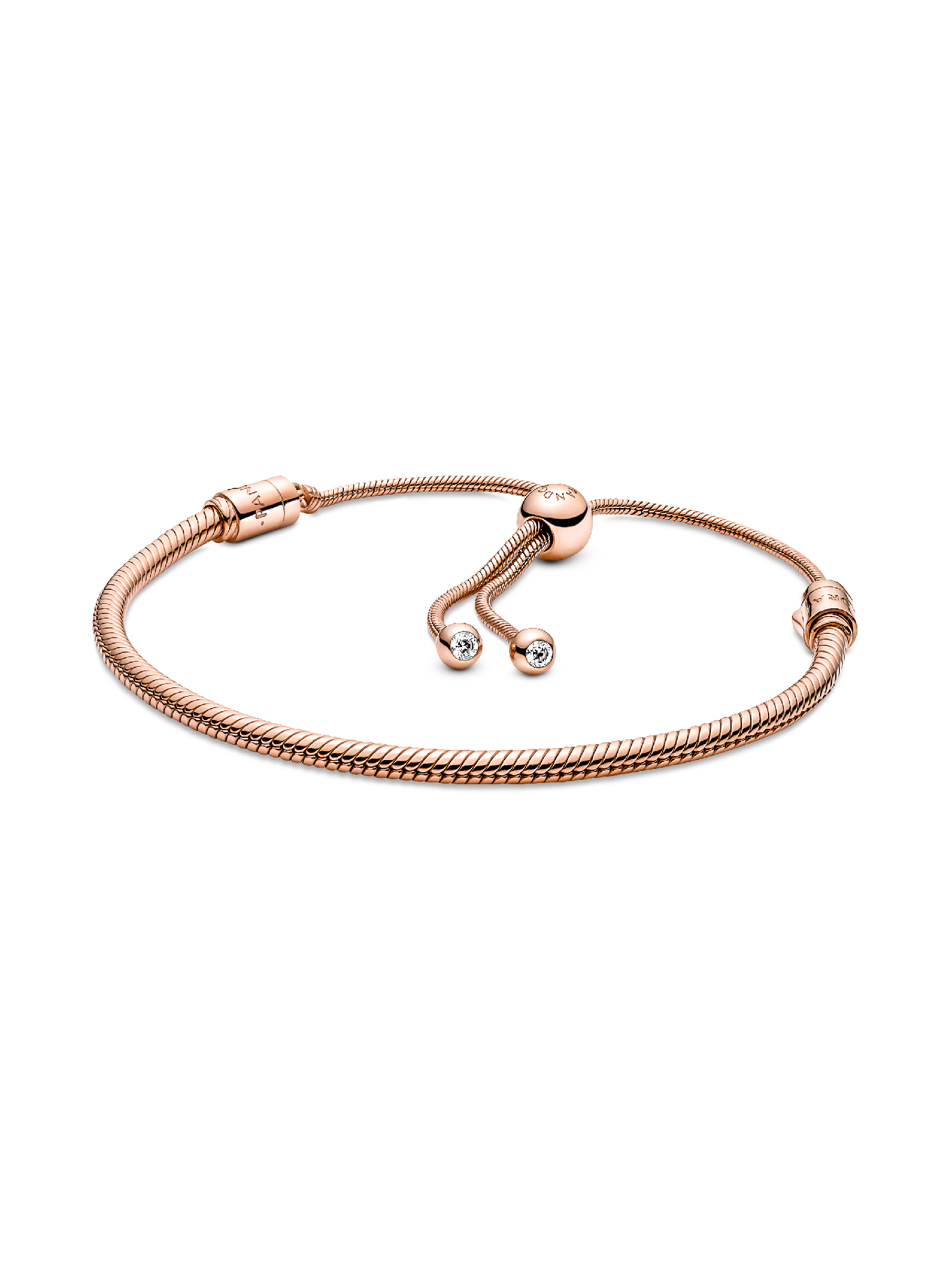 Bracelet Coulissant Maille Serpent Pandora Moments