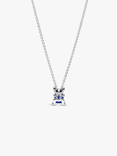 Collier Bleu Disney Stitch