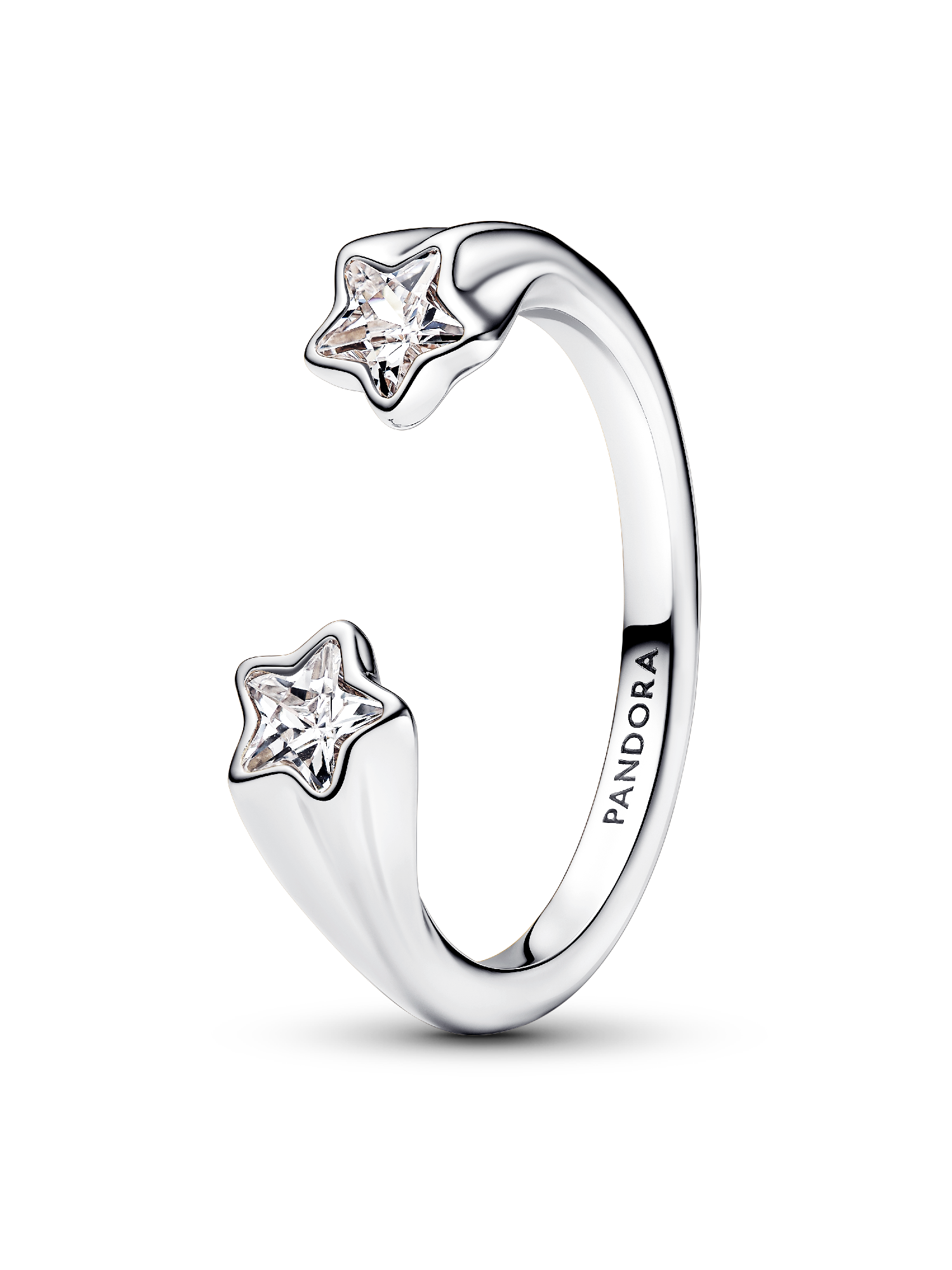 Bague Ouverte Étoiles Filantes