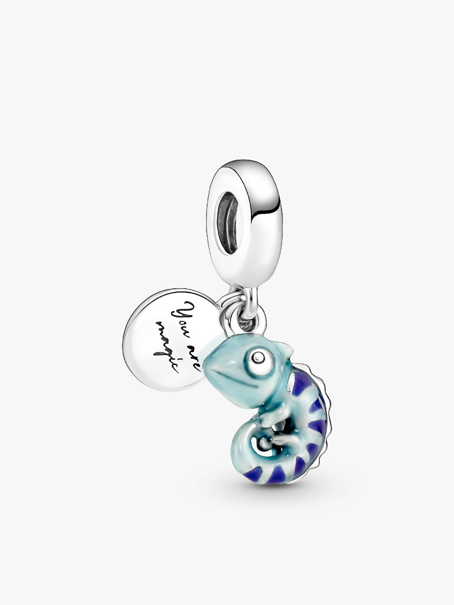 Charm Pendant Caméléon Versicolore