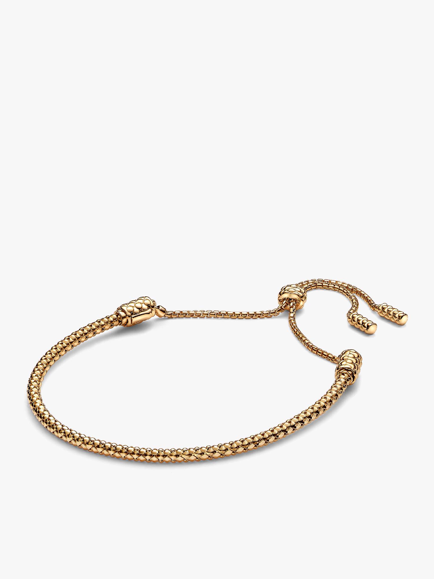 Bracelet Coulissant Chaîne Cloutée