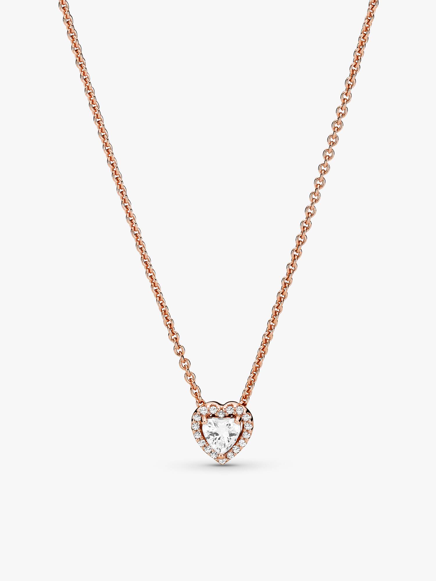 Collier Cœur Scintillant