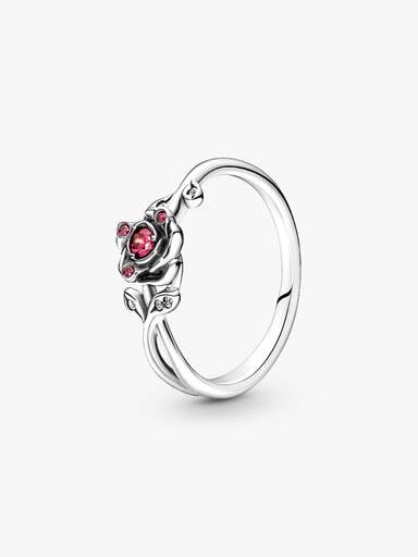 Bague Disney La Belle et La Bête Rose