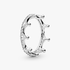 Bague couronne scintillante Bague couronne scintillante