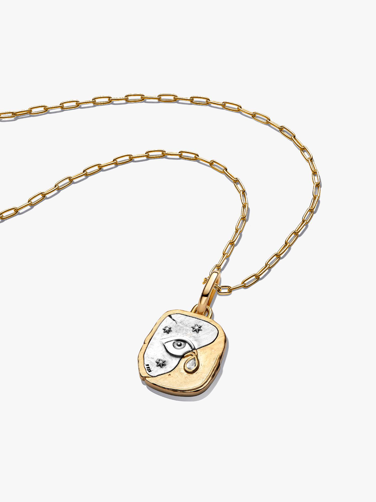 Coffret Cadeau Collier Médaillon Œil