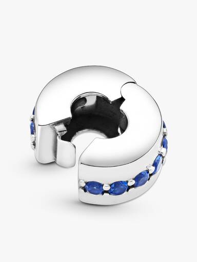Charm Clip Éclat Bleu