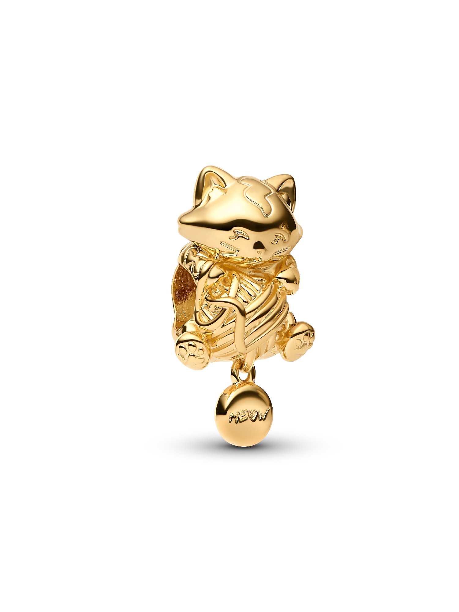 Charm Chaton & Pelote de Laine