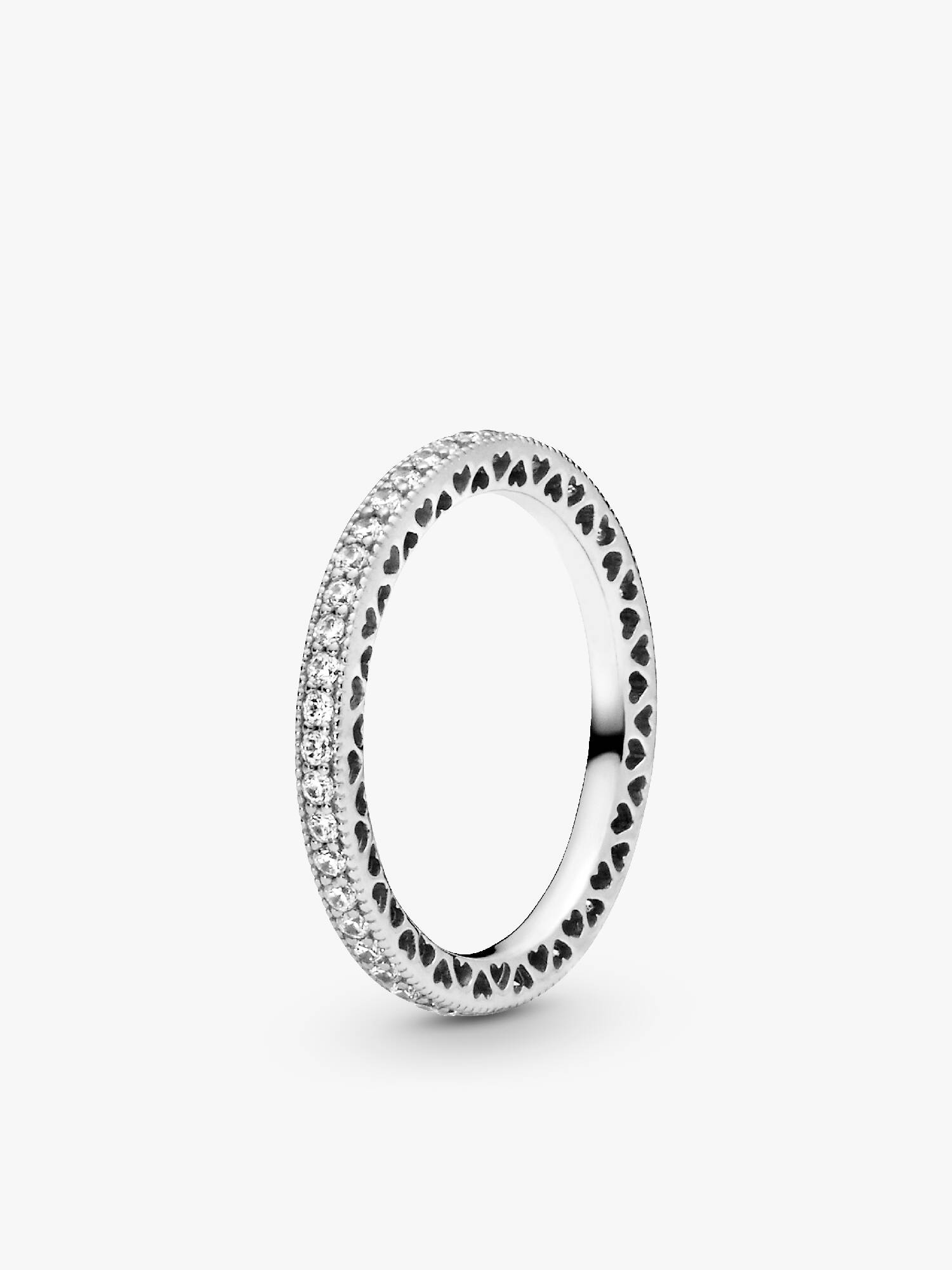 Bague Scintillement & Cœurs