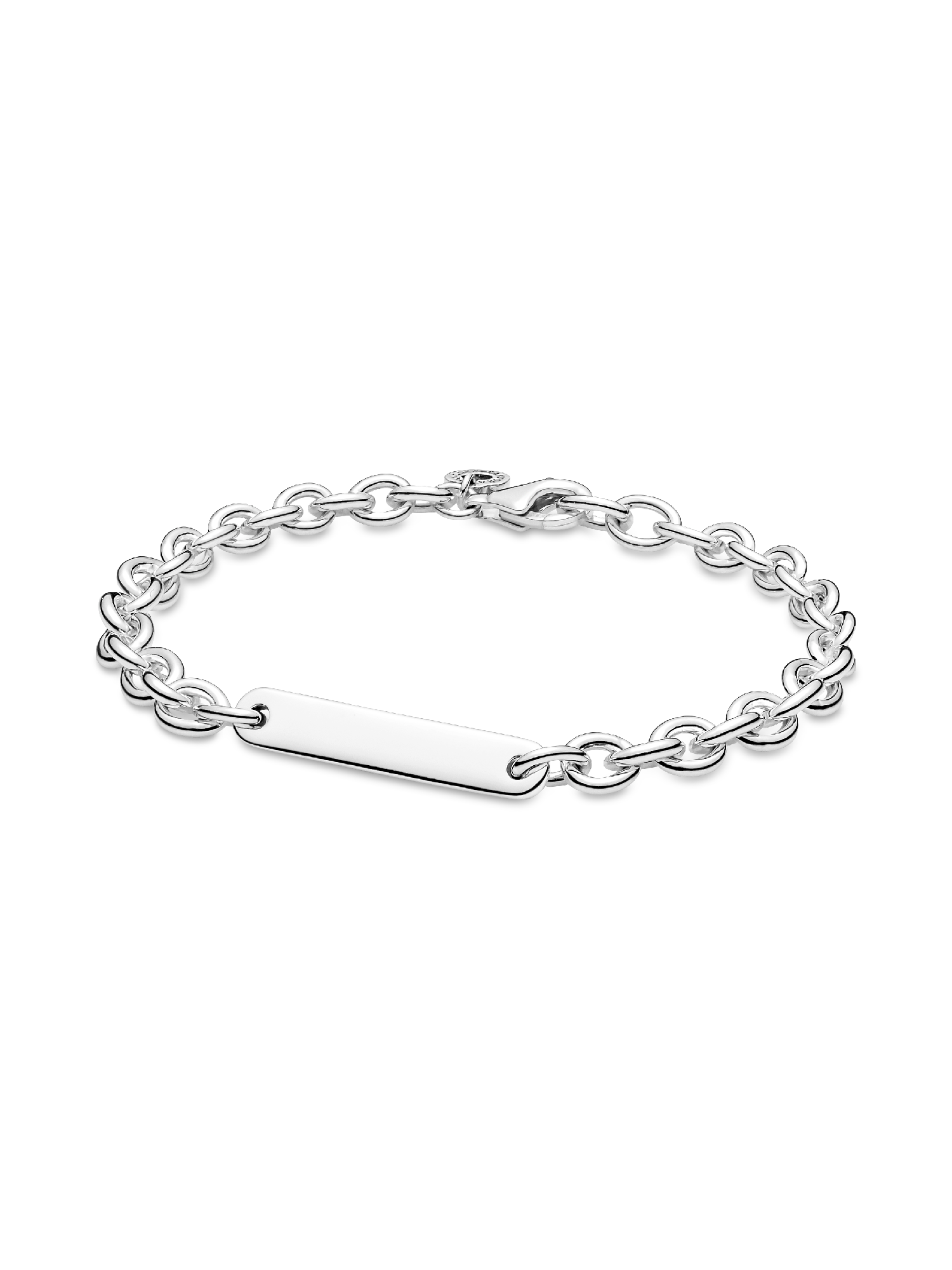 Bracelet à Maillons Barre Gravable