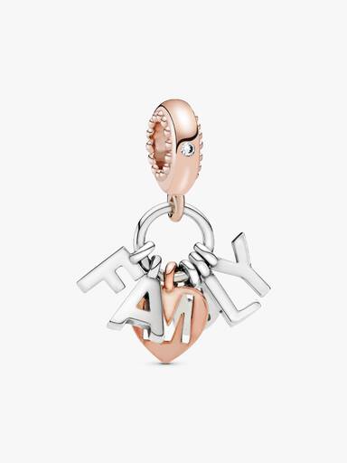 Charm Pendant Lettres Family (Famille)