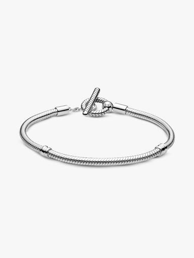 Bracelet Maille Serpent Fermoir en T Pandora Moments
