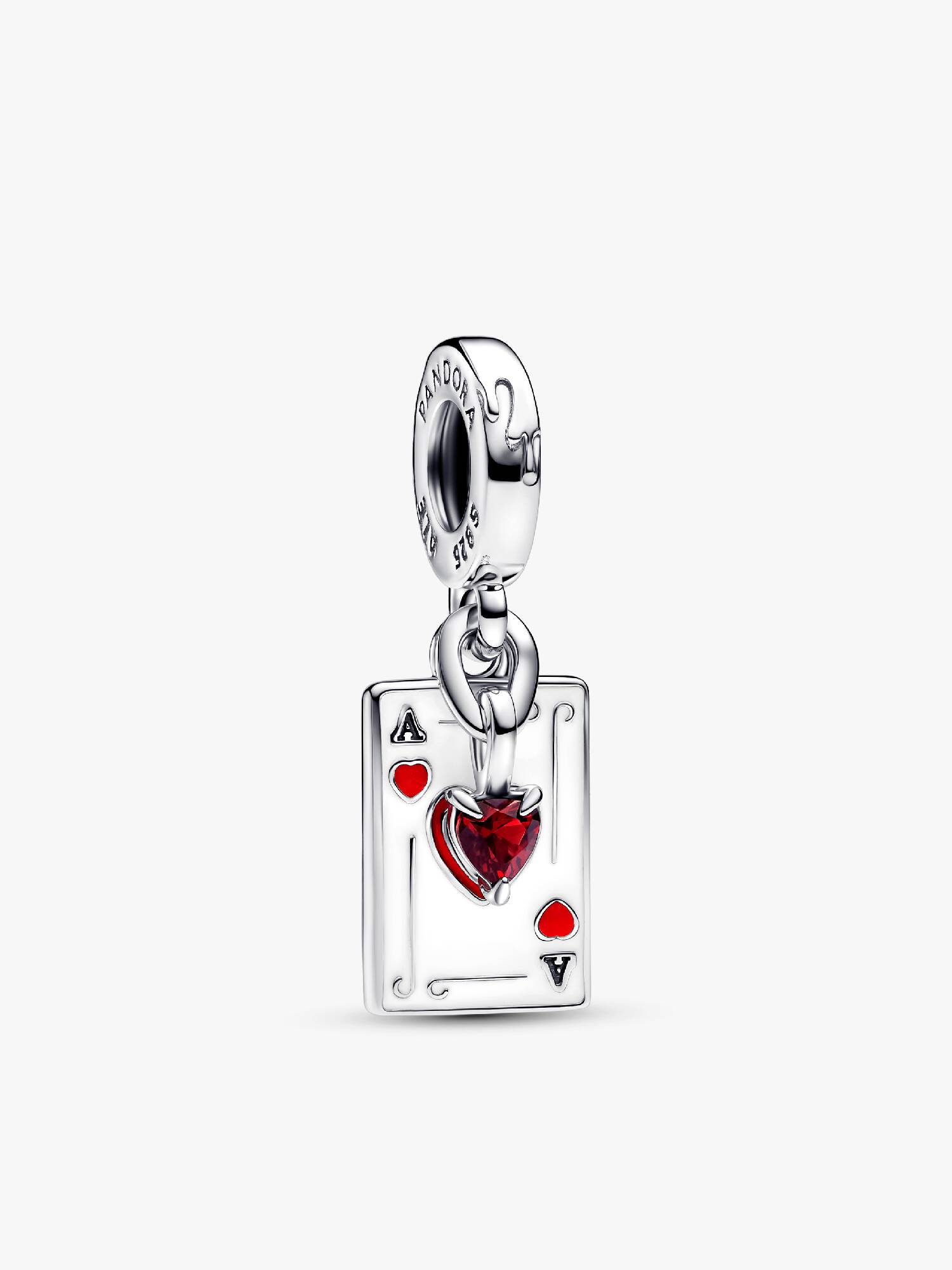 Charm Pendant Double Les Méchants de Disney Reine de Cœur