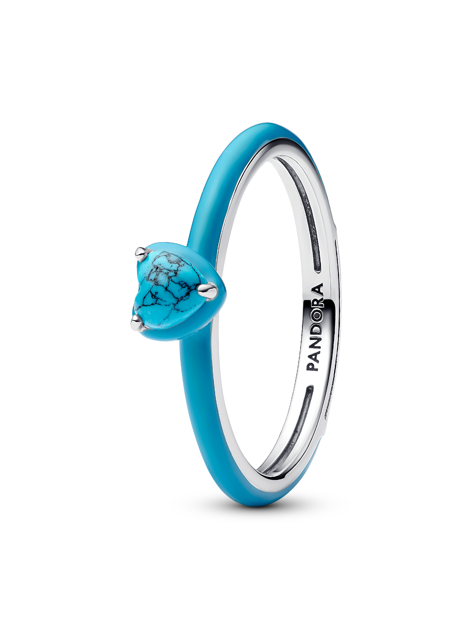 Bague Pierre Cœur Turquoise