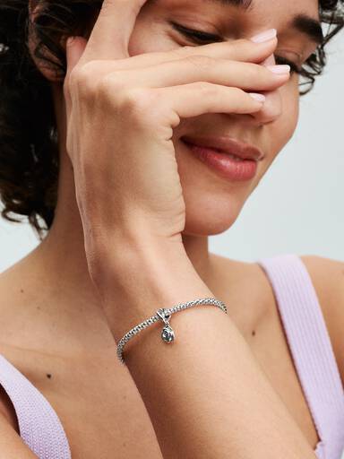 Charm Pendant Rose en Fleur