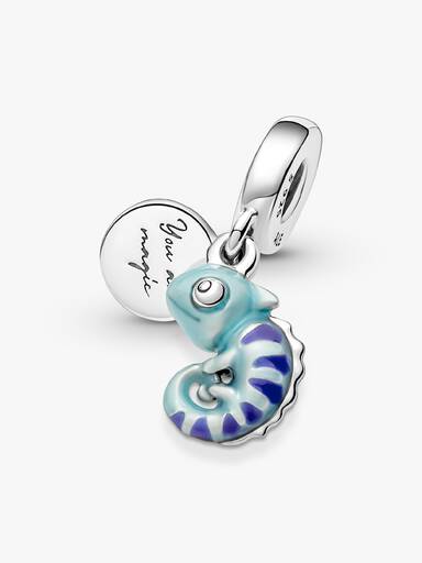 Charm Pendant Caméléon Versicolore