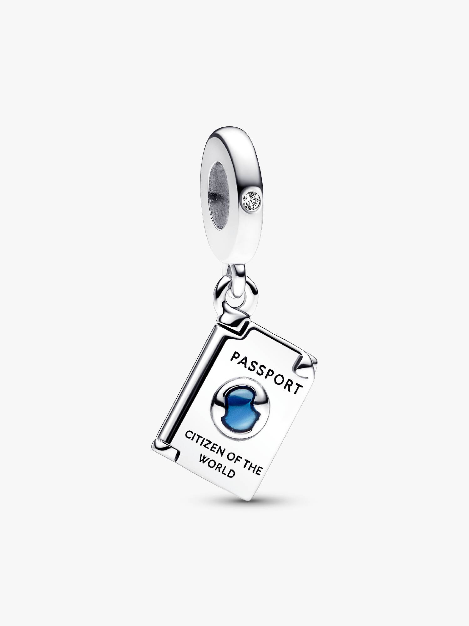 Charm Pendant Passeport Ouvrable