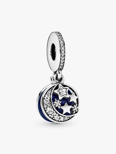 Coffret Cadeau Pack de charms Bleu Clair de Lune