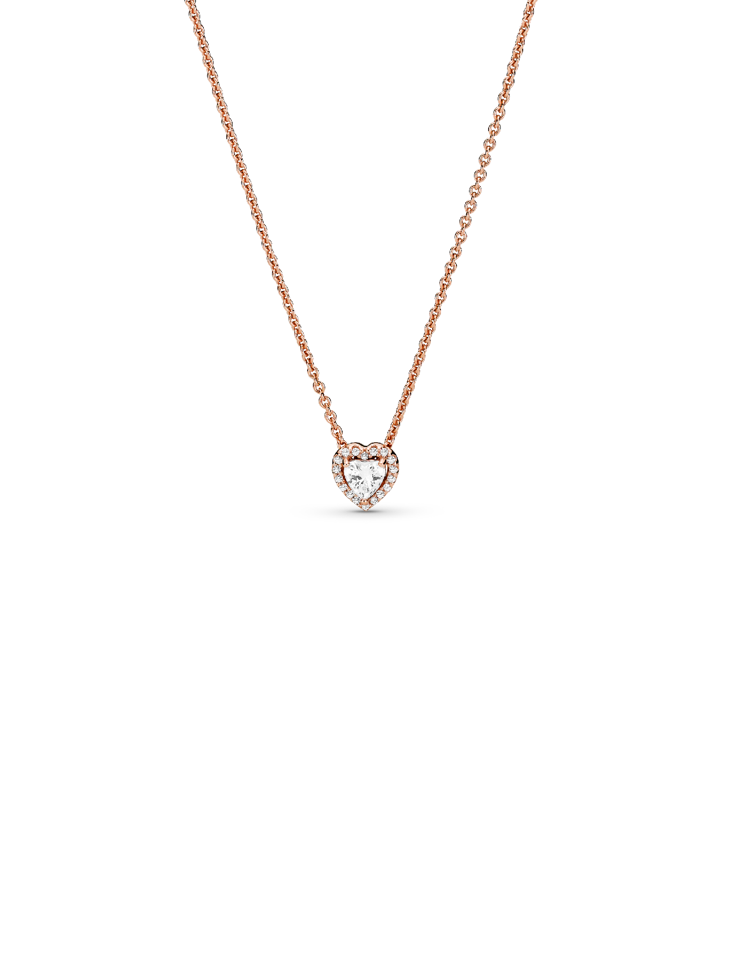 Collier Cœur Scintillant