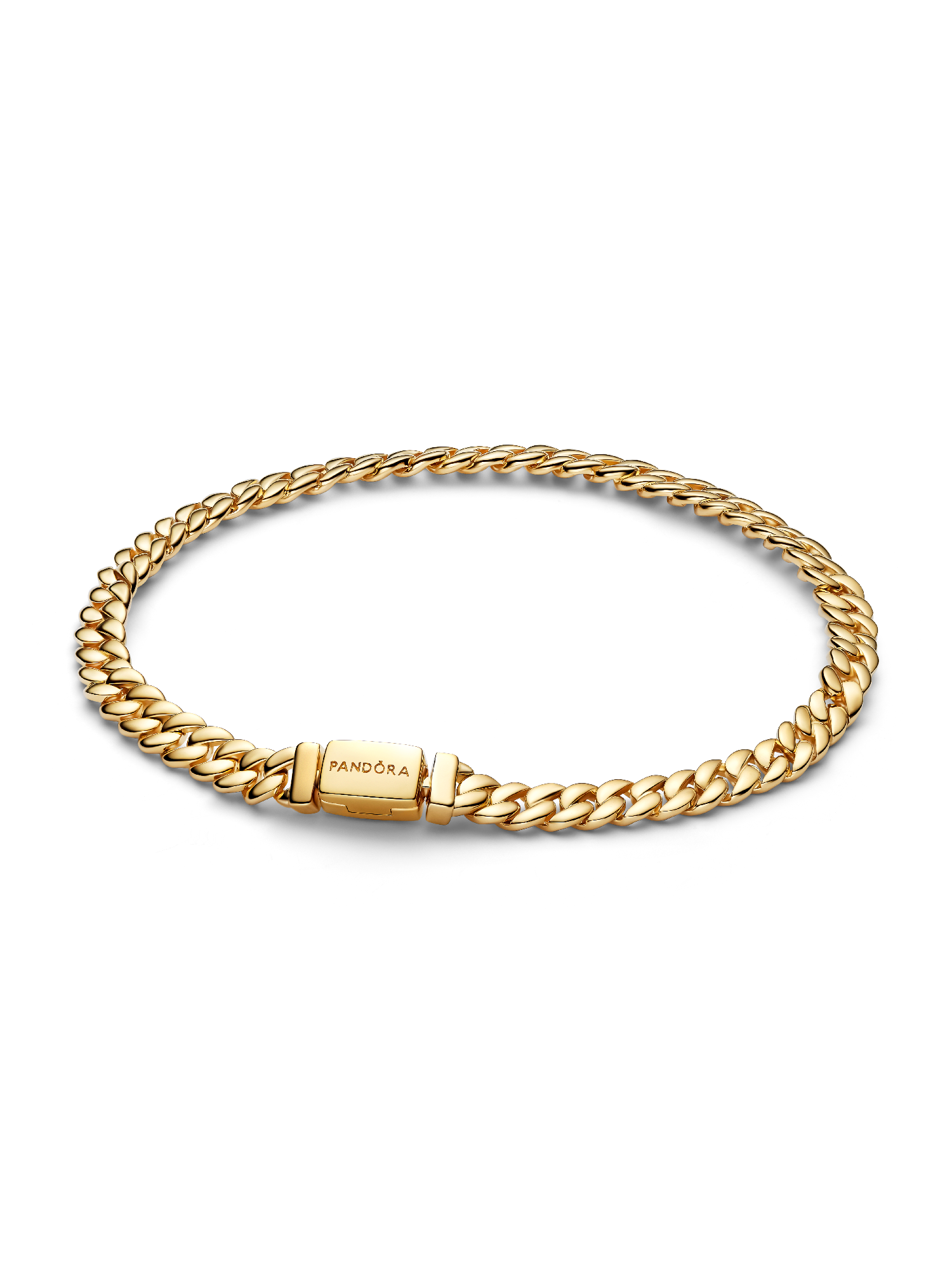 Bracelet Maille Cubaine Doré