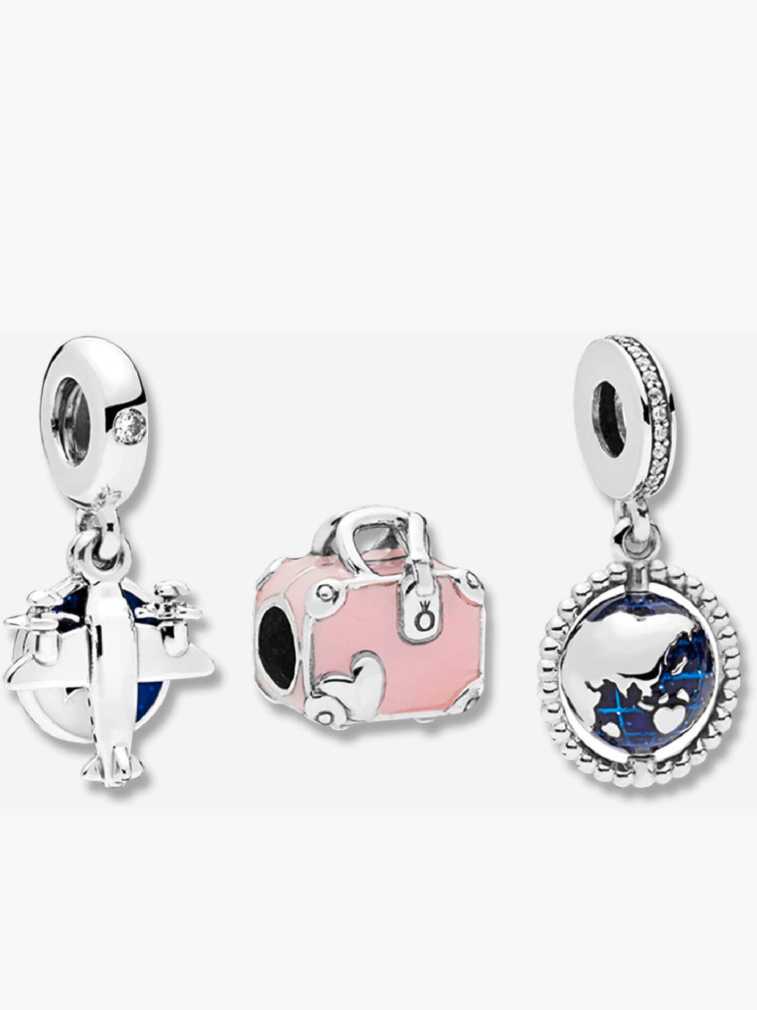 Coffret Cadeau Pack de charms voyage autour du monde