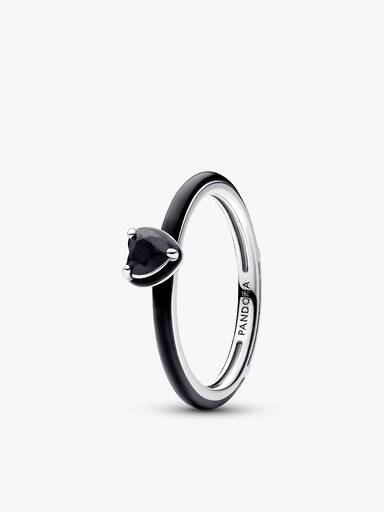 Ensemble de Bagues Chakra Noir & Turquoise Pandora ME Argent Massif
