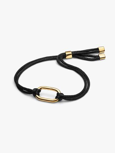 Bracelet Cordon Link Ouvrable Doré