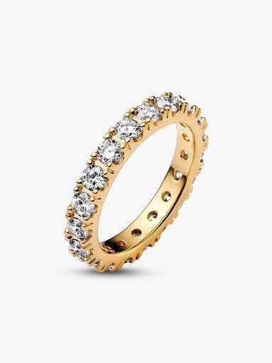 Bague Éternité Rang Scintillant