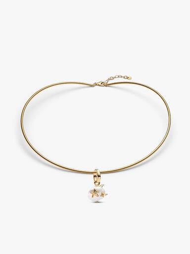 Coffret Cadeau Collier Ras-de-Cou Nuage Perle Baroque