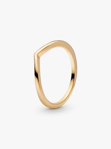 Bague Chevron Polie