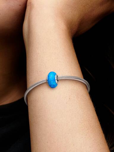 Charm Bleu Profond Océan Opalescent