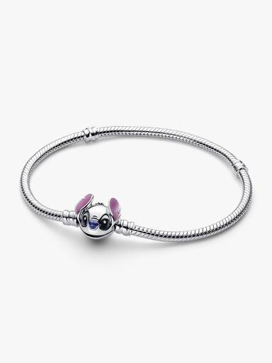 Bracelet Maille Serpent Disney Stitch