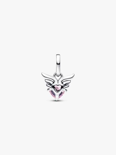 Mini Charm Pendant Cœur Ailé