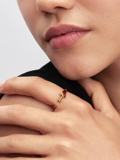 Bague Ouverte Disney Sabre de Mulan
