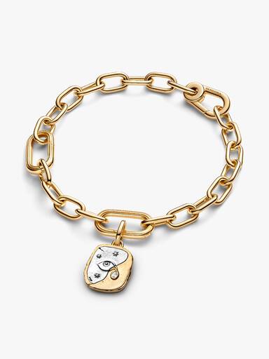 Charm Médaillon Œil Bimatière