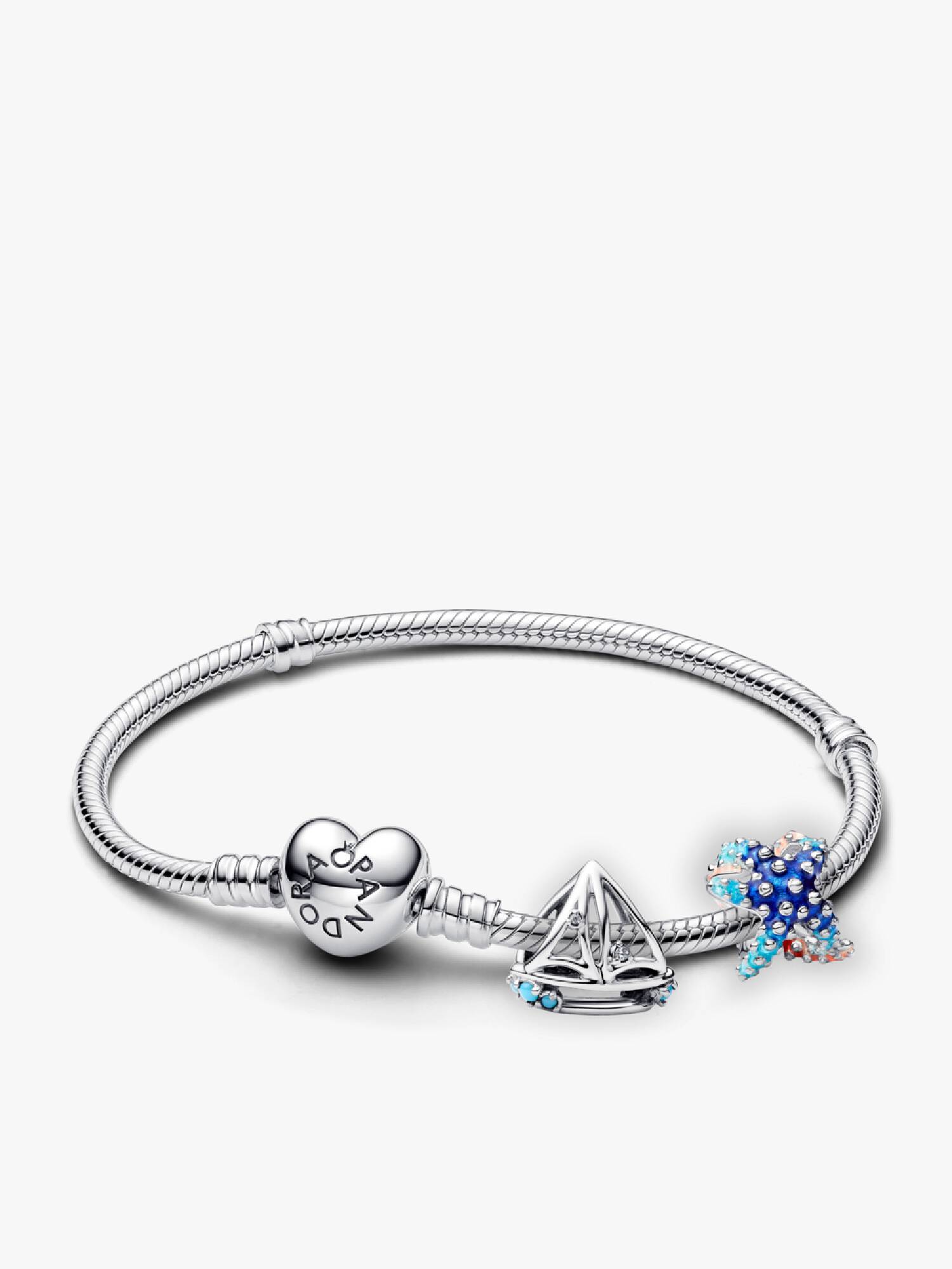 Bracelet Composé Voilier & Étoile de Mer Colorée