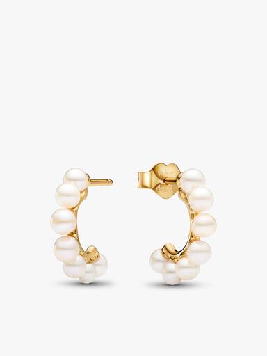 Coffret Cadeau De boucles d’oreilles et de bagues en perles et pierres cultivées en eau douce traitée