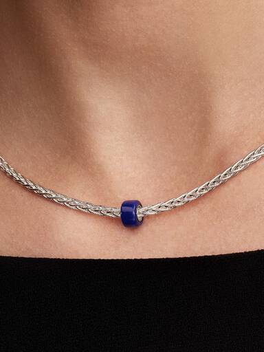 Mini Charm Murano Bleu