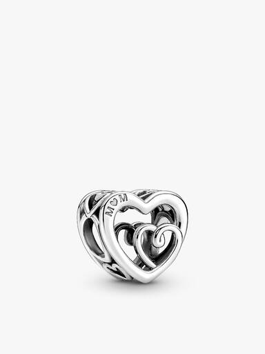 Coffret Cadeau Charms Mum Infinity Cœurs et Marguerite