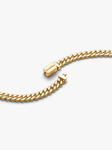 Collier Maille Cubaine Doré