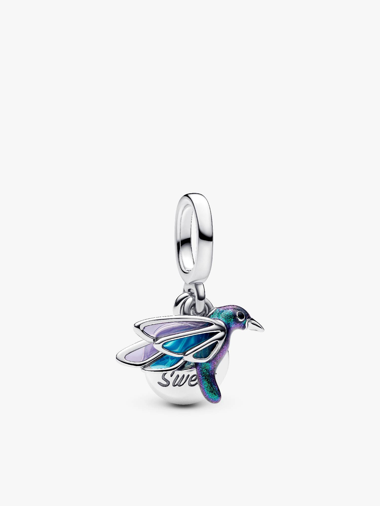Charm Pendant Double Colibri