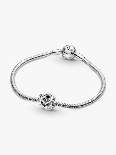 Charm Cœur et Cercles Ma Famille Pour Toujours
