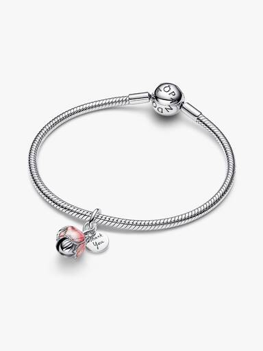 Charm Pendant Fleur Épanouie Bimatière