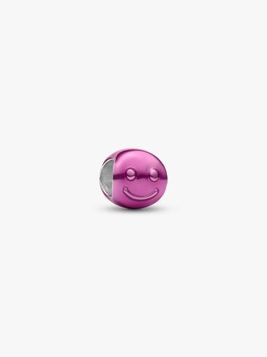 Mini Charm Visage Souriant Rose