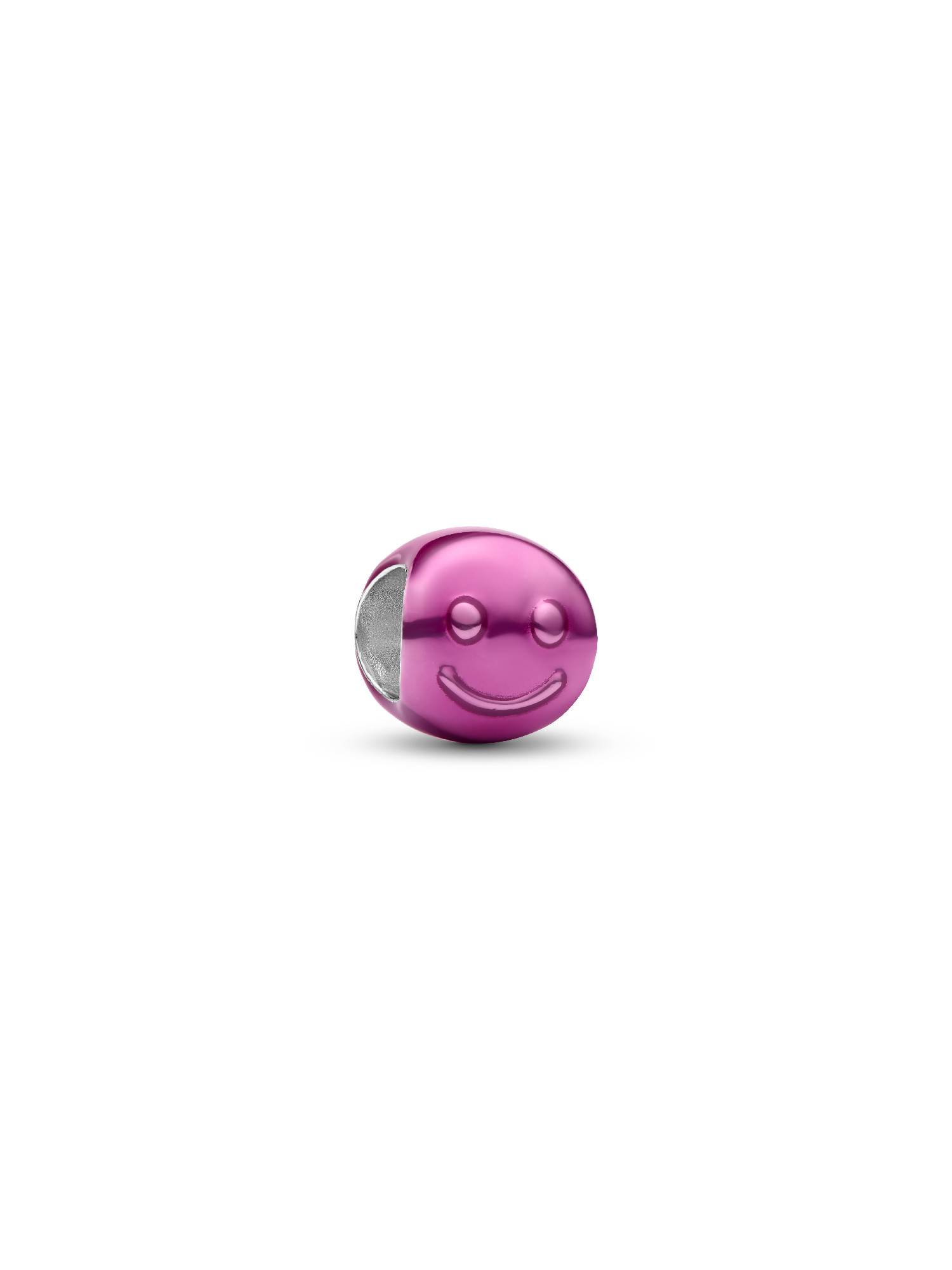 Mini Charm Visage Souriant Rose