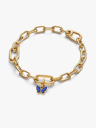 Mini Dangle Papillon Bleu