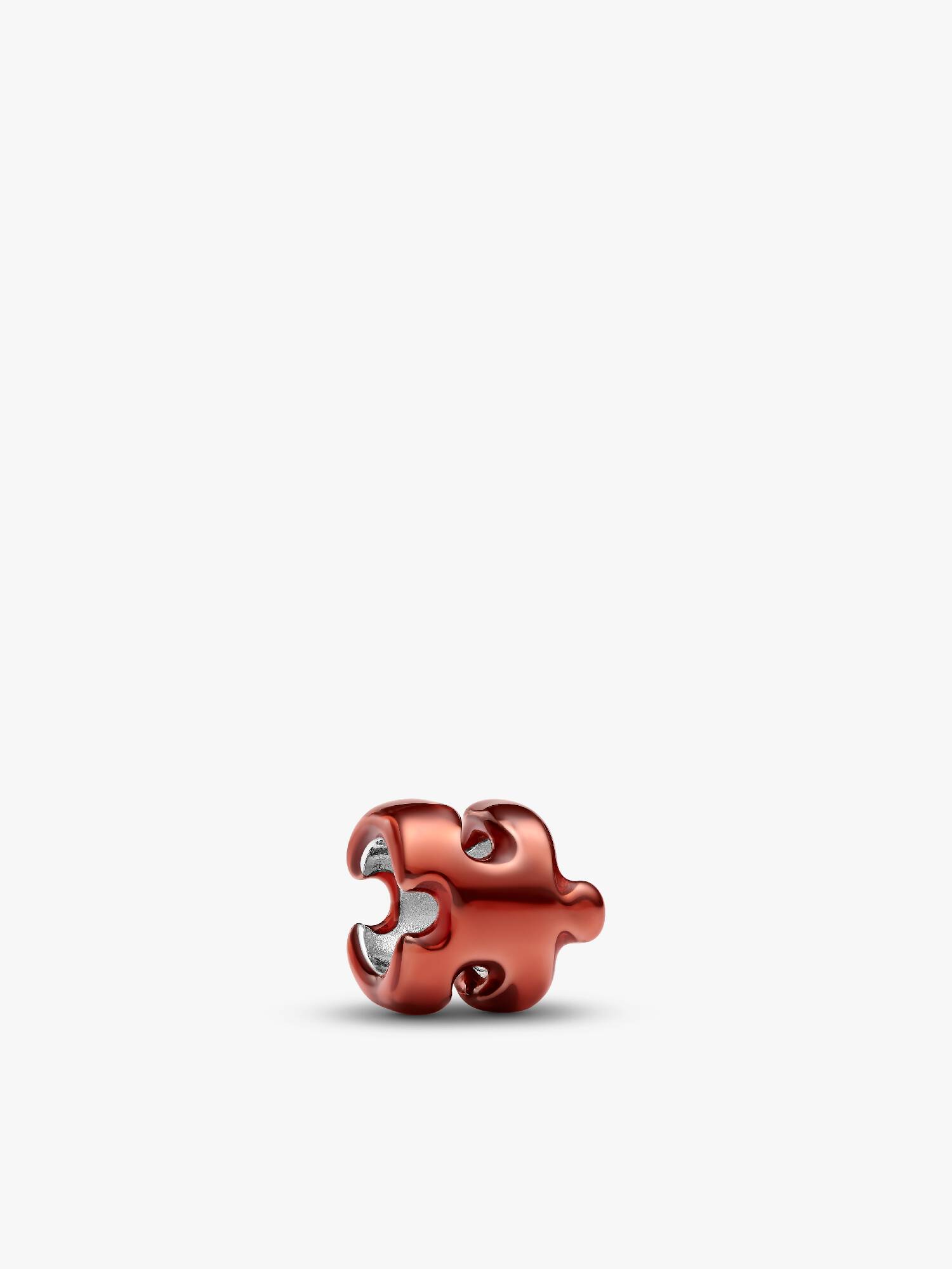 Mini Charm Pièce de Puzzle Orange