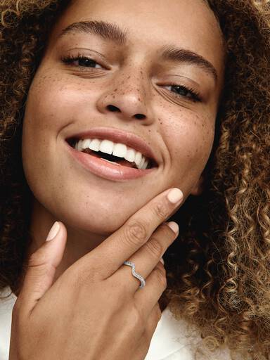 Bague Vague Scintillante