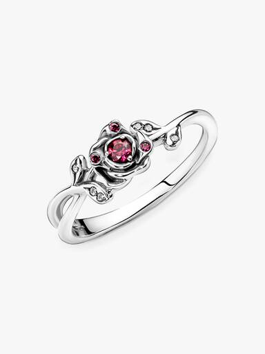 Bague Disney La Belle et La Bête Rose
