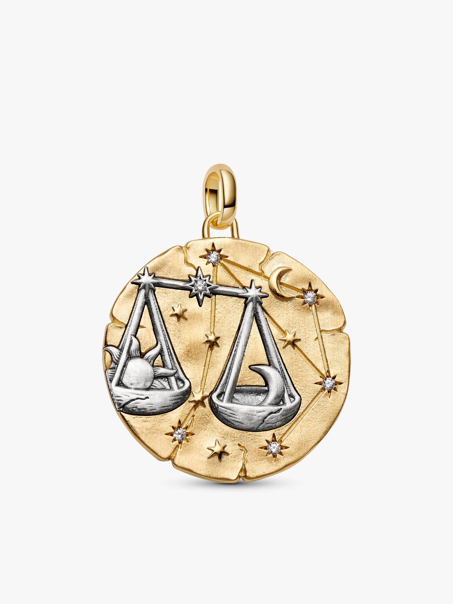 Charm Médaillon XL Signe de la Balance
