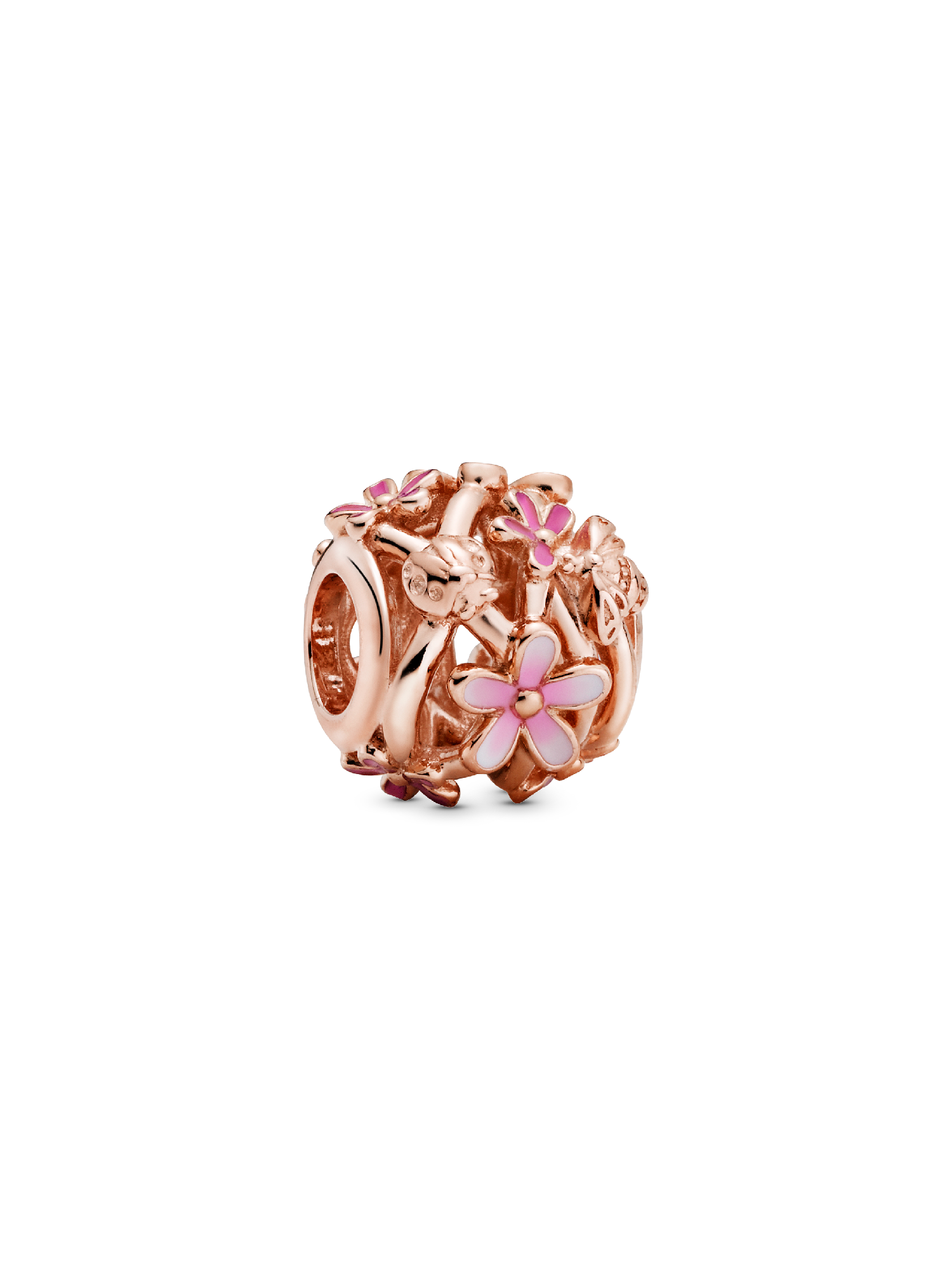 Charm Marguerite Rose Ajouré